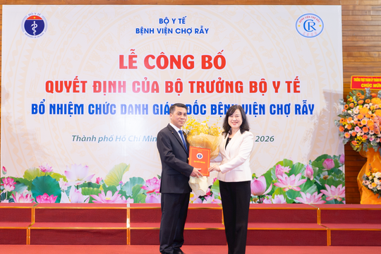 BSCK2 Phạm Thanh Việt làm Giám đốc Bệnh viện Chợ Rẫy