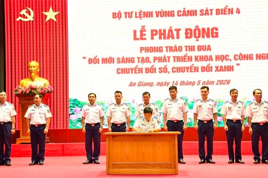 BTL Vùng Cảnh sát biển 4 thi đua đổi mới sáng tạo