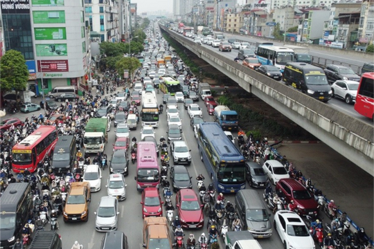 Hà Nội dự kiến hạn chế một số phương tiện cá nhân từ năm 2035