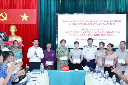 Tri ân lịch sử, vun đắp thế trận lòng dân ở Thổ Châu