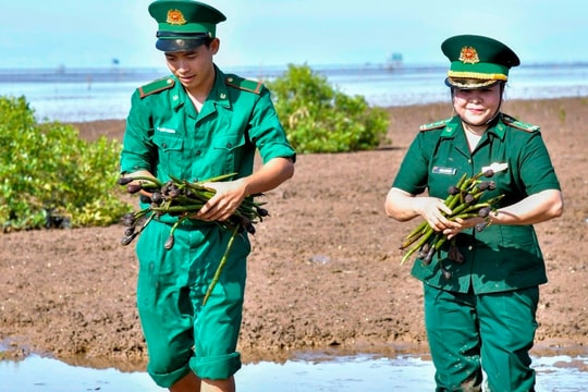 BĐBP TP Cần Thơ phát động Tết trồng cây đời đời nhớ ơn Bác