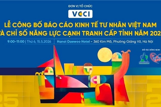 VCCI công bố Báo cáo Kinh tế tư nhân Việt Nam 2025