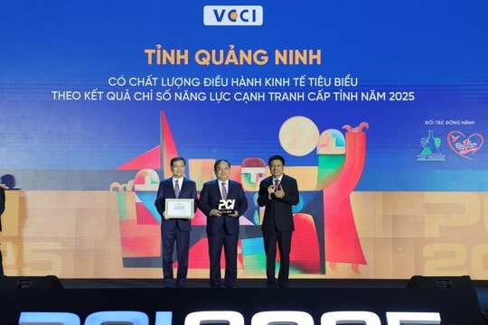 Quảng Ninh trong nhóm dẫn đầu cả hai chỉ số kinh tế PCI, BPI 2025