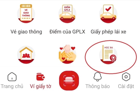 Tra cứu học bạ, bằng cấp được tích hợp lên VNeID như thế nào?