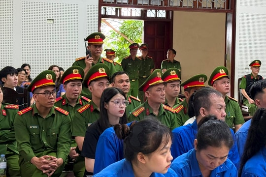 Hé lộ công tác an ninh phía sau phiên tòa ma túy đặc biệt nghiêm trọng
