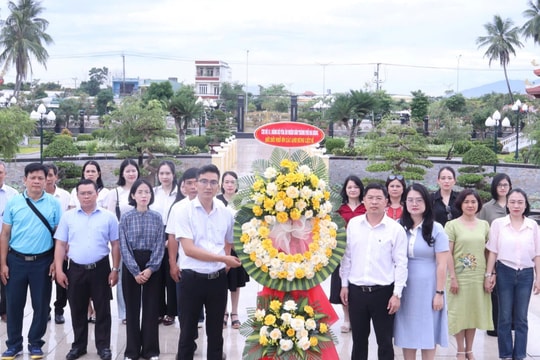 Hun đúc truyền thống cách mạng qua hành trình về nguồn