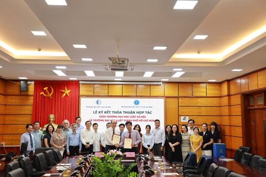 ULAW và HLU hợp tác chiến lược, phát huy vai trò “đầu tàu” về đào tạo luật