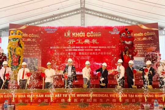 Khởi công nhà máy vật tư y tế hơn 1.500 tỷ đồng tại Quảng Ninh