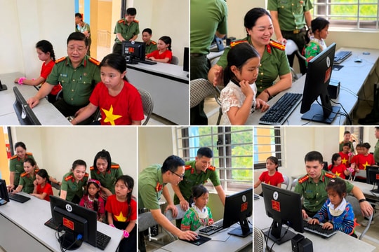 "Phòng máy 0 đồng" về với rẻo cao Pù Nhi