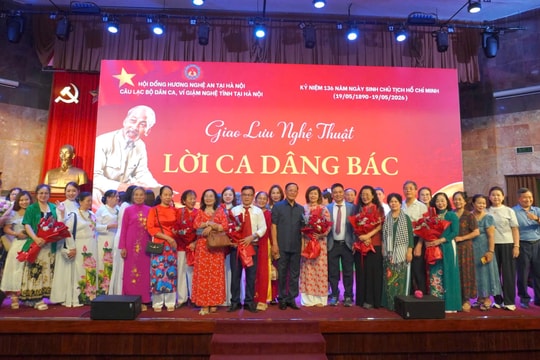 Lắng đọng chương trình “Lời ca dâng Bác”