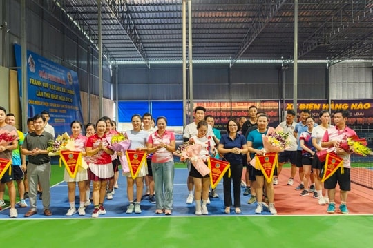 Đẩy mạnh phong trào rèn luyện thể thao trong ngành Tòa án Cao Bằng