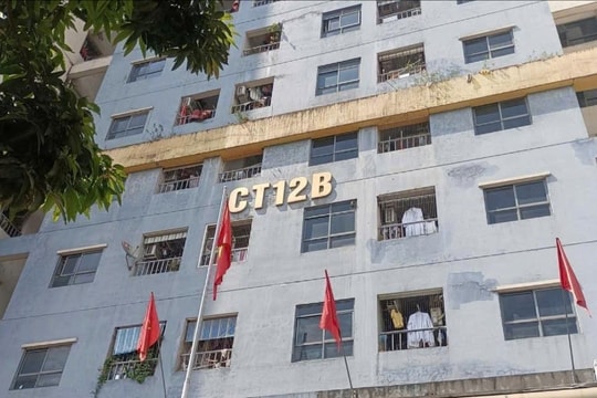 Sẽ chuyển công an nếu phát hiện vi phạm tại Chung cư CT12B