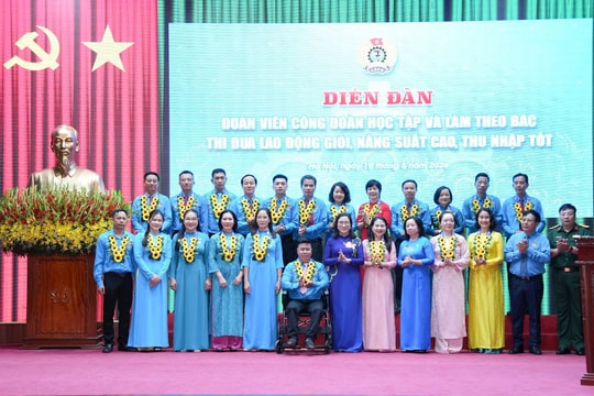 Đoàn viên công đoàn học tập và làm theo Bác