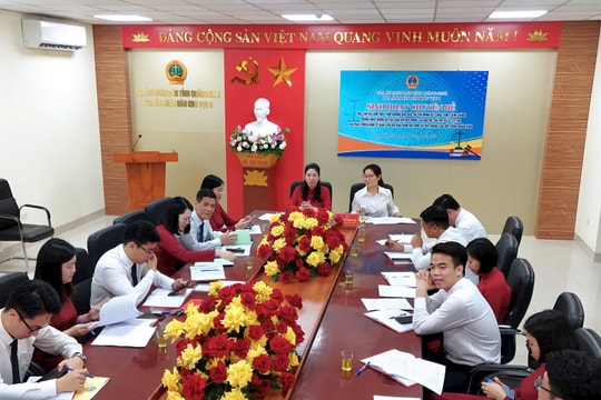 TAND khu vực 6 - Quảng Ninh sinh hoạt chuyên đề nhân kỷ niệm 136 năm Ngày sinh Chủ tịch Hồ Chí Minh