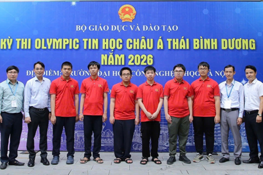 Việt Nam bứt phá, giành 6 huy chương Olympic Tin học châu Á
