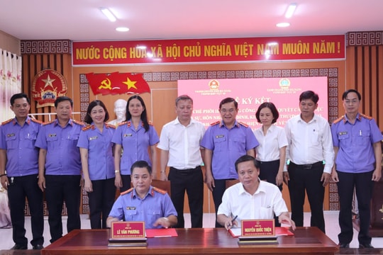 Tăng cường phối hợp giữa TAND và Viện KSND Khu vực 10 - TP. Đà Nẵng