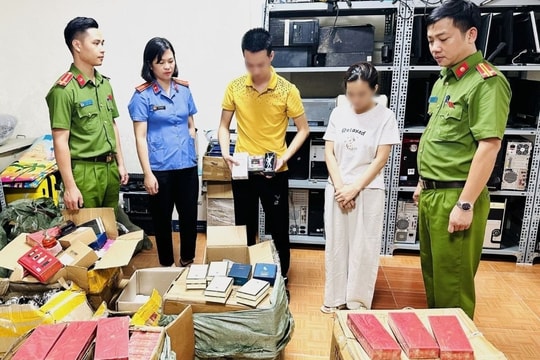 Triệt phá “đế chế” nước hoa giả xuyên tỉnh