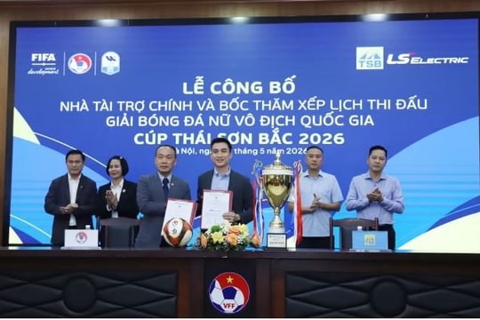 Giải bóng đá nữ quốc gia 2026 - Cúp Thái Sơn Bắc khởi tranh từ 20/6