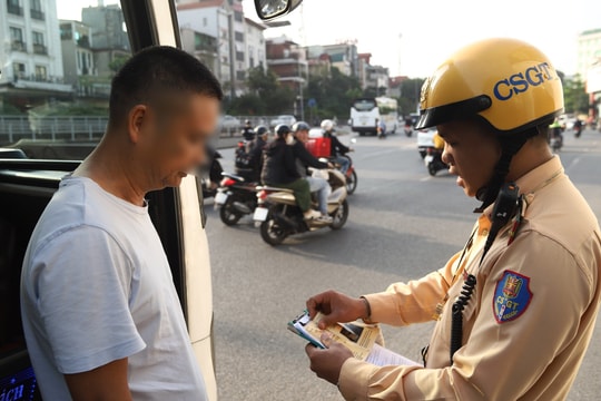 563 trường hợp xe khách vi phạm bị xử lý tại khu vực phố cổ Hà Nội