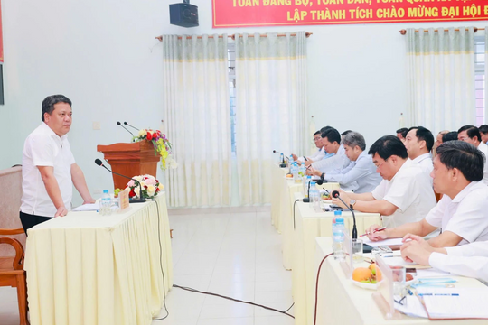 Bí thư Khánh Hòa làm việc với 5 xã khu vực phía bắc