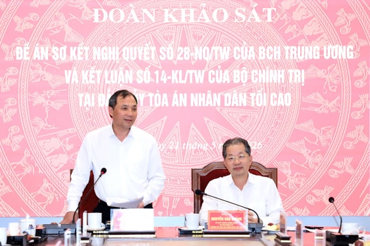 TANDTC tiếp tục đổi mới phương thức lãnh đạo, hiện đại hóa hoạt động xét xử