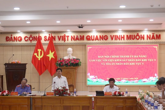 Đà Nẵng tăng cường phối hợp công tác nội chính, tư pháp