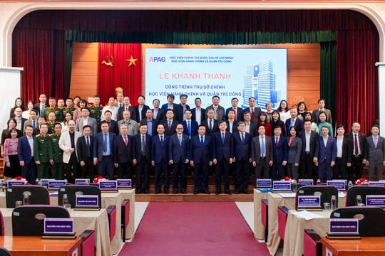 Khẳng định tầm vóc trung tâm quốc gia hàng đầu về đào tạo, bồi dưỡng nguồn nhân lực hành chính và quản trị công