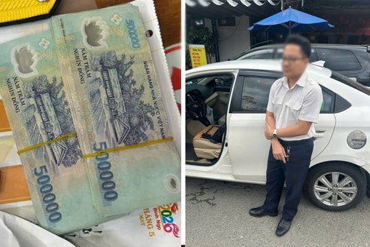 Bắt quả tang cán bộ thuế nhận 100 triệu đồng của doanh nghiệp