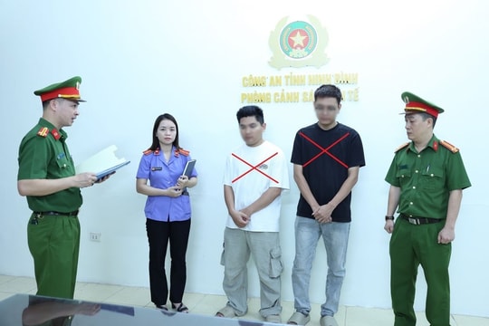 Khởi tố 2 bị can về hành vi xâm phạm quyền sở hữu công nghiệp