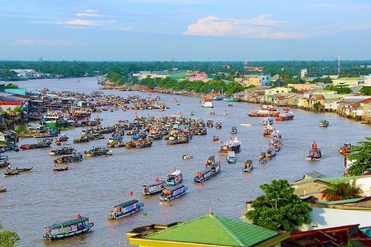 Phát triển TP Cần Thơ trở thành đô thị sông - nước gắn với hạ tầng tự nhiên
