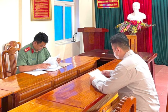 Xử phạt thanh niên báo "chốt" CSGT lên mạng xã hội