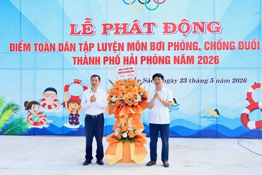 Hải Phòng: Phổ cập bơi, góp phần giảm tai nạn đuối nước