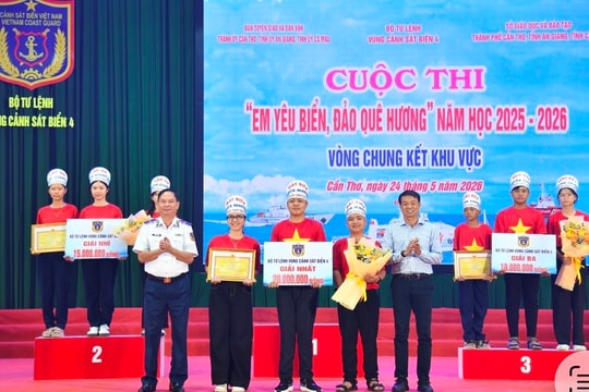 Chung kết khu vực cuộc thi “ Em yêu biển, đảo quê hương em”