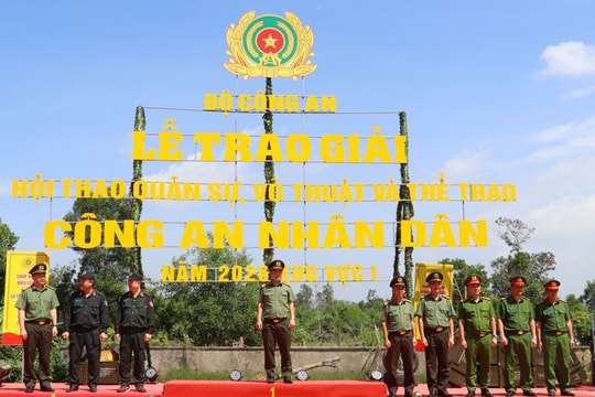 Màn so tài quyết liệt của những xạ thủ, tay vợt Công an nhân dân