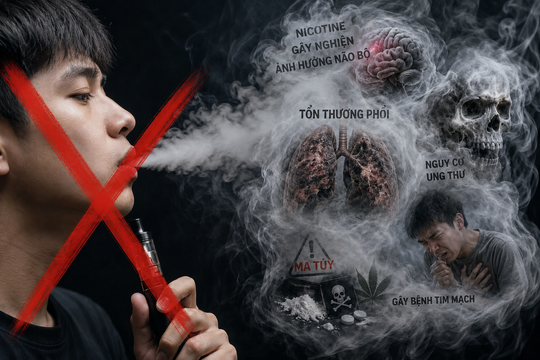 Siết quản lý thuốc lá điện tử từ người dùng đến toàn chuỗi cung ứng