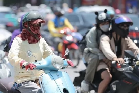 Thời tiết ngày 25/5: Nắng nóng diện rộng, nhiều nơi trên 39 độ C