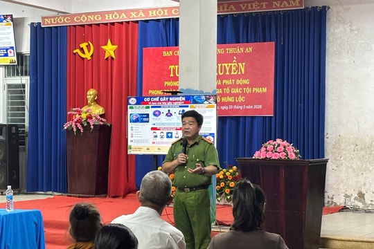 Tăng cường tuyên truyền, vận động người dân tố giác tội phạm ma túy