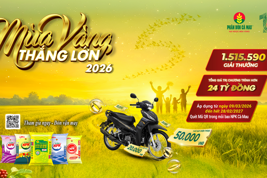 Livestream thực cảnh đầu tiên của "Mùa vàng thắng lớn 2026"