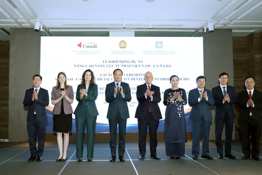 Khởi động Dự án “Nâng cao năng lực tư pháp Việt Nam – Canada”