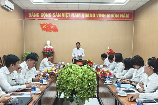 Chánh án TAND tỉnh Cà Mau kiểm tra tình hình hoạt động TAND khu vực 5