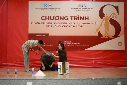 Nâng cao nhận thức pháp luật phòng, chống ma túy cho sinh viên