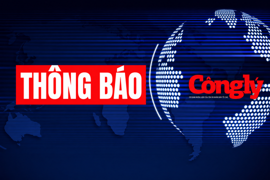 TAND TP Hà Nội thông báo đưa vụ án Sỹ Anh Tuyên ra xét xử sơ thẩm