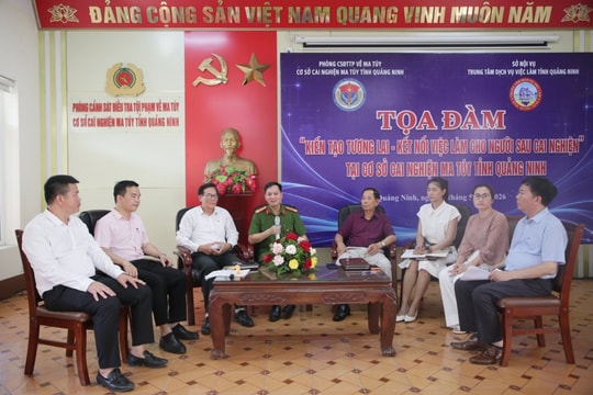 Doanh nghiệp sẵn sàng mở cơ hội việc làm cho người sau cai nghiện