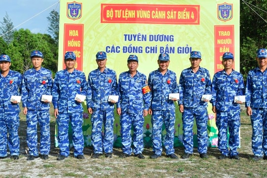 BTL Vùng Cảnh sát biển 4 kiểm tra bắn đạn thật năm 2026