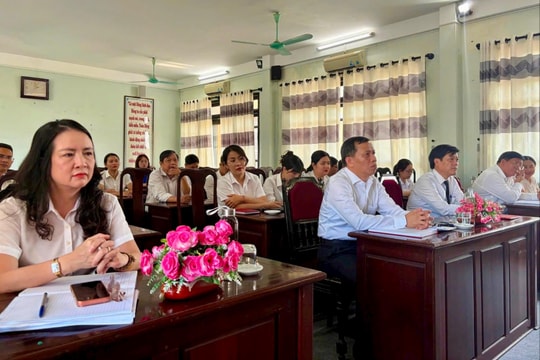 TAND TP. Huế siết kỷ cương, nâng chất lượng giải quyết án