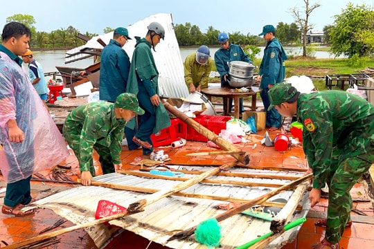 Hỗ trợ người dân khắc phục hậu quả thiên tai