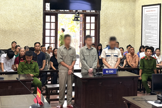 Tổ chức sử dụng trái phép chất ma túy, 3 thanh niên lĩnh án