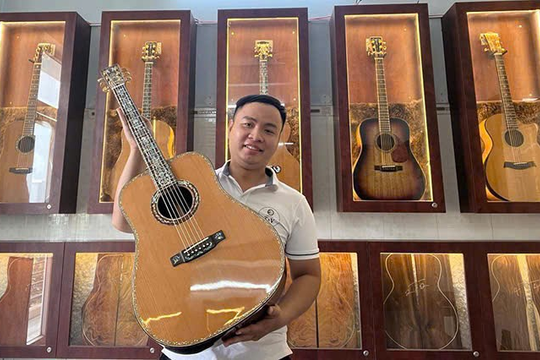Guitar Custom Việt Nam – Khi sản phẩm thủ công Việt chạm tới thị trường quốc tế