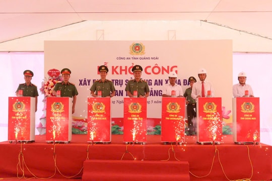 Khởi công xây dựng trụ sở Công an xã biên giới Ia Đal