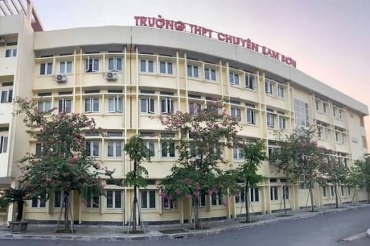 Mở rộng Trường THPT chuyên Lam Sơn, đầu tư cho tương lai, vun đắp nhân tài